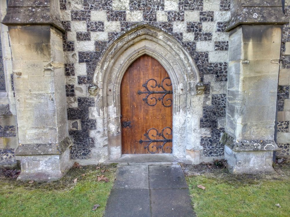 Church door, doors to the church, House of God