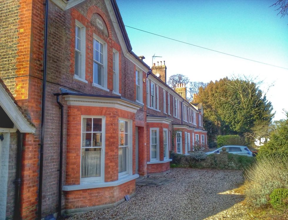 English houses, street