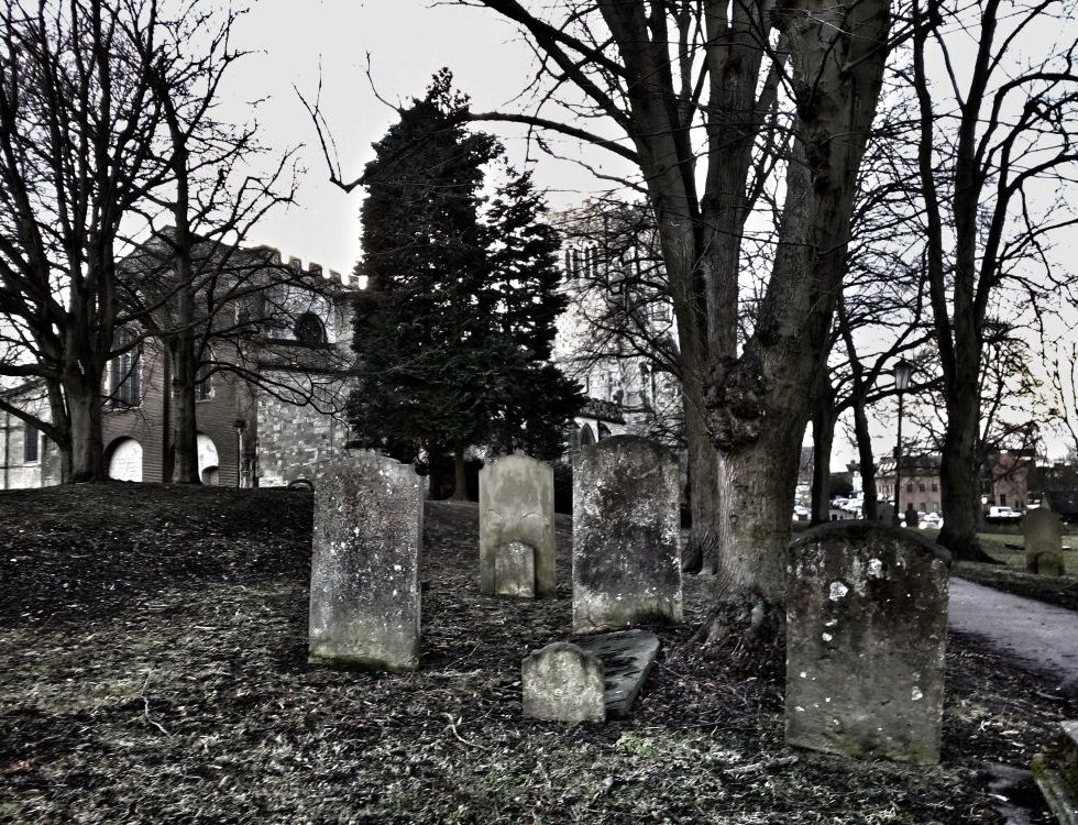 Old cemetery Priory Church, Dunstable